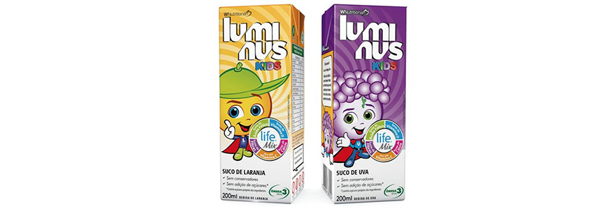 Sucos nutritivos e com baixo teor de açúcar