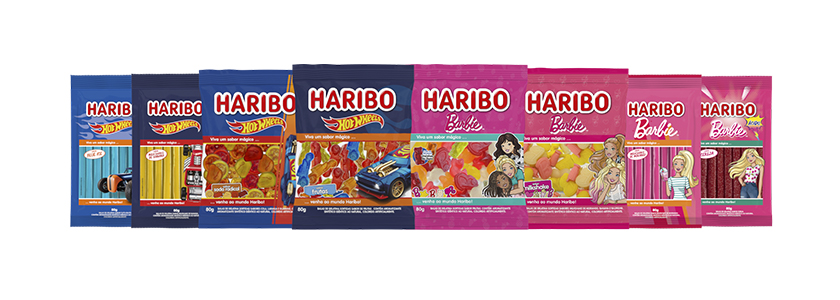Haribo lança produtos inspirados em brinquedos da Mattel