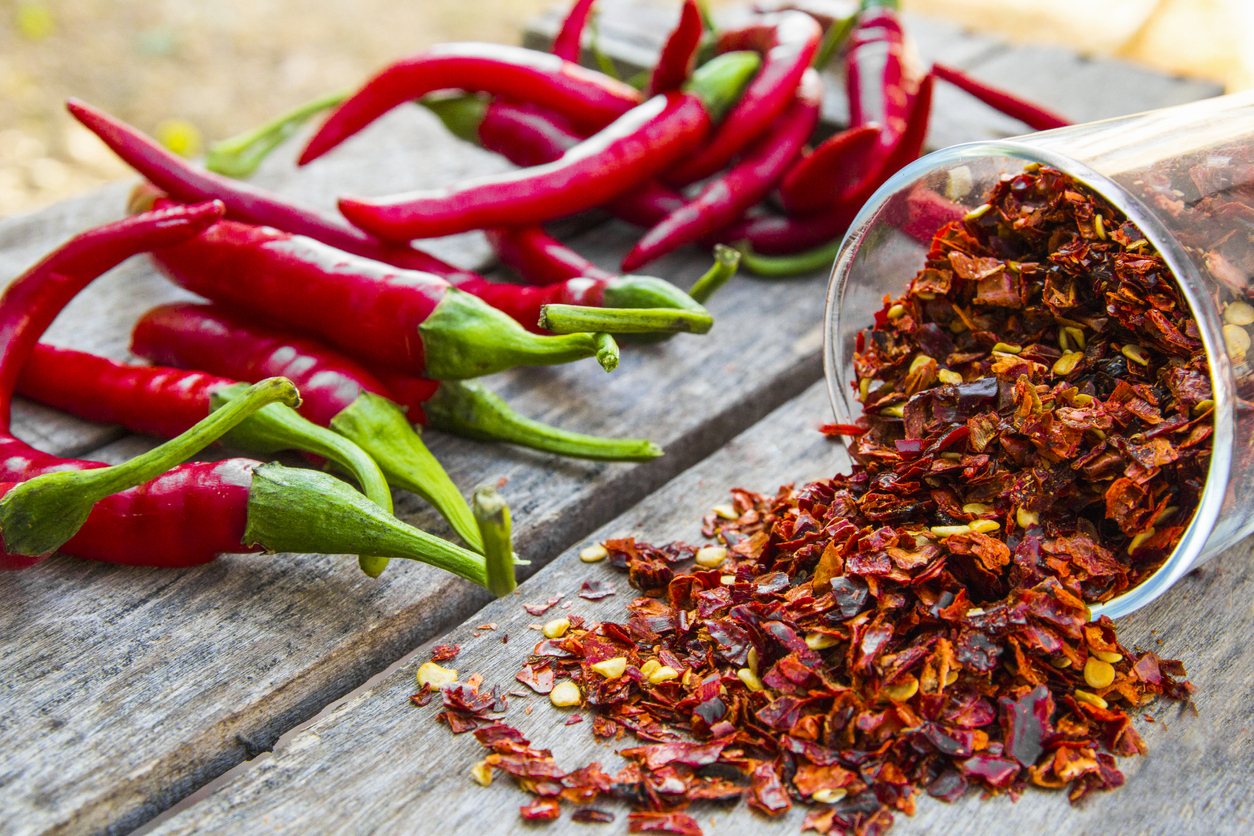 O sabor picante em alimentos