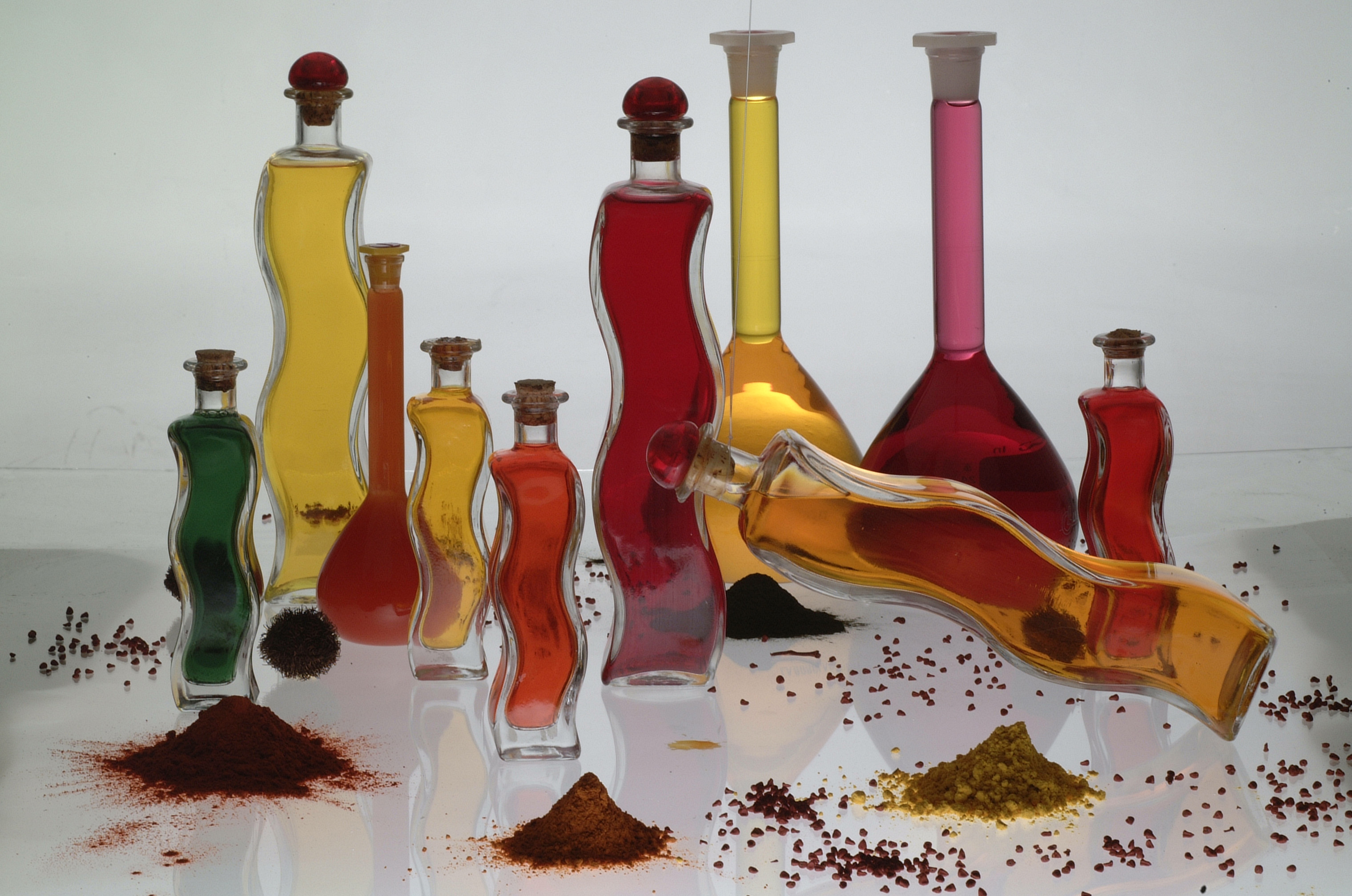 Corantes naturais para bebidas