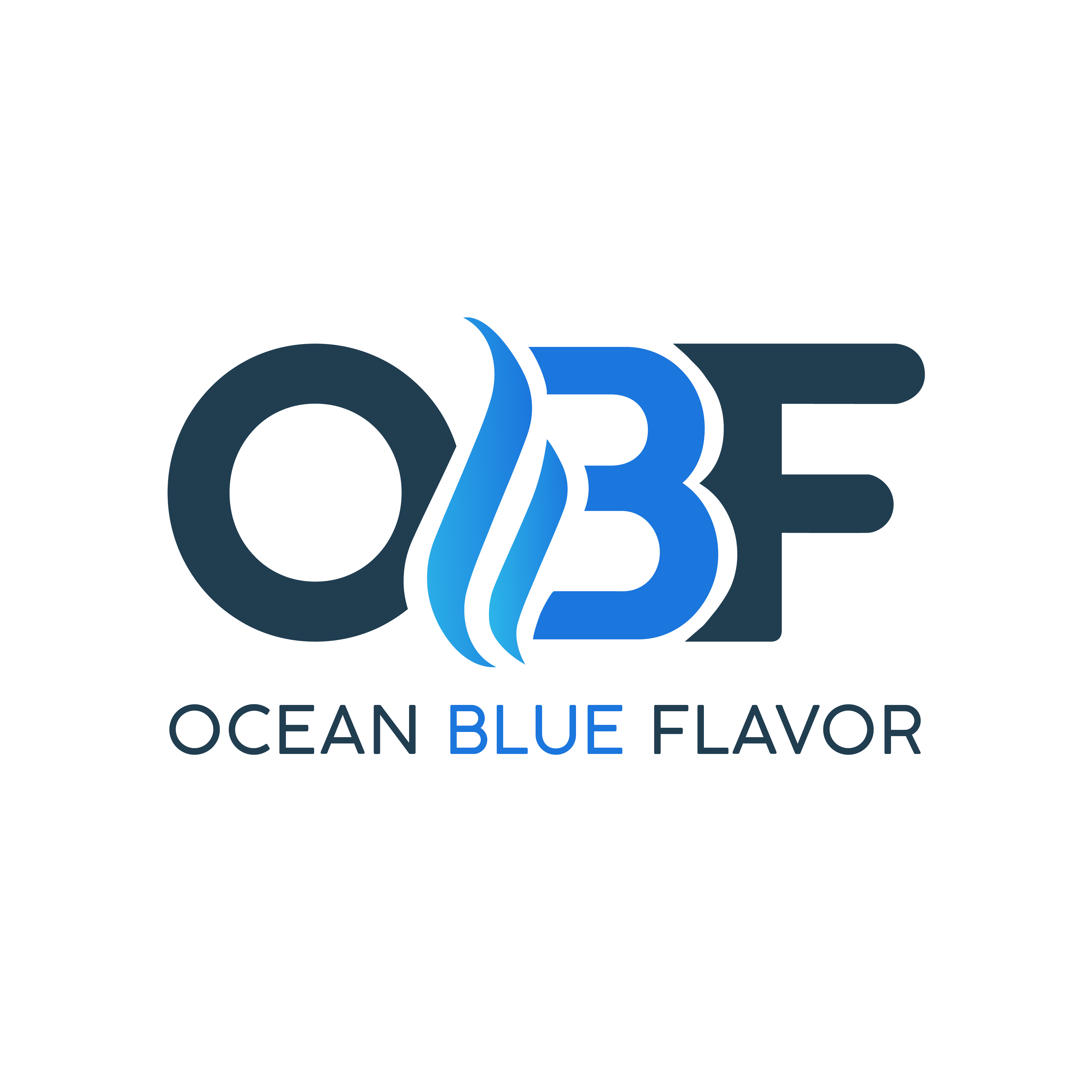 Logotipo Ocean Blue Flavor (OBF)